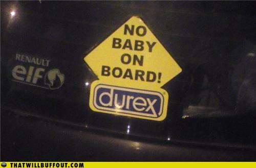 Obrázek sticker-baby-no-condom