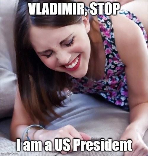 Obrázek stop i am a us president