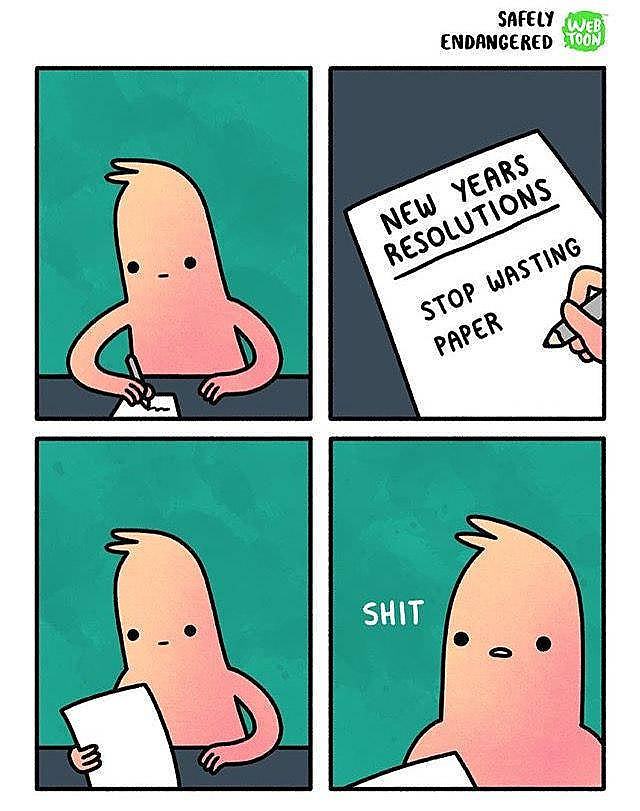 Obrázek stop wasting paper