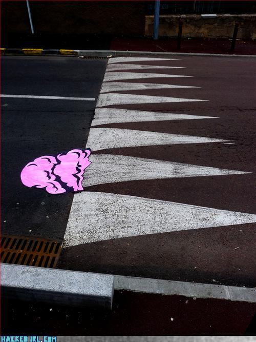 Obrázek street art - icecream