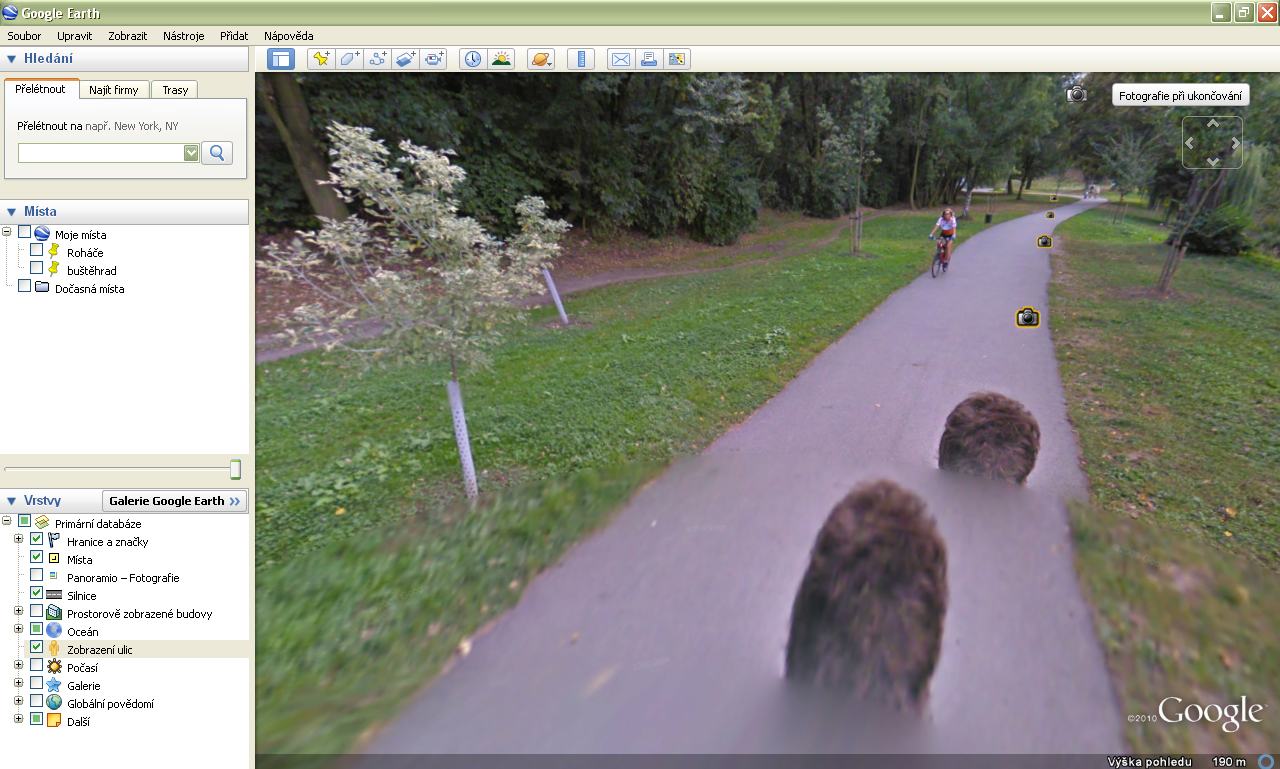 Obrázek streetview stromovka fail1