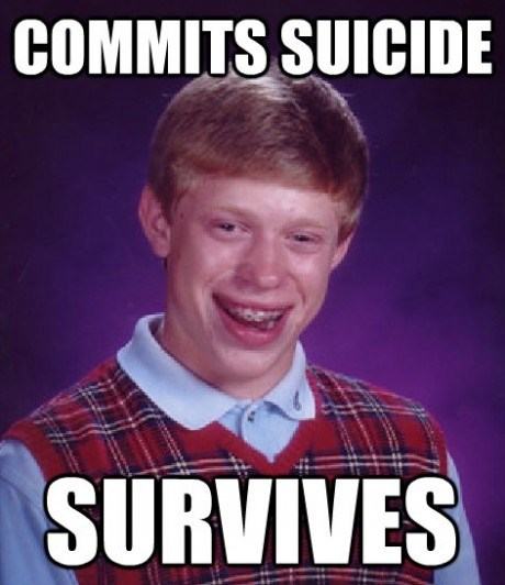 Obrázek suicide fail