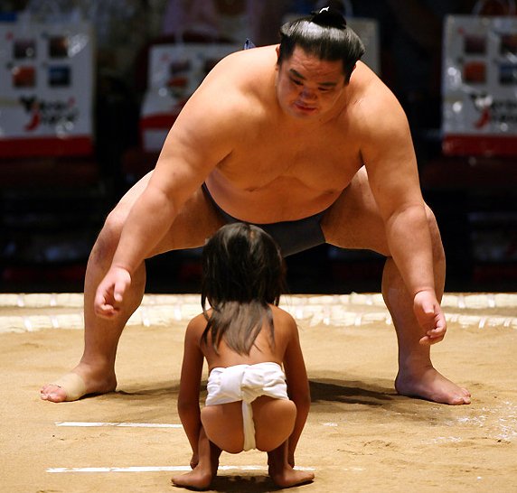 Obrázek sumo souboj
