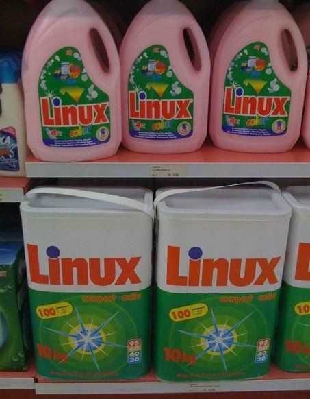 Obrázek super prani pro linuxoveho geeka