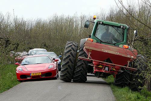 Obrázek superrychlej traktor