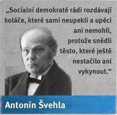 Obrázek svehla a socialni demokrate