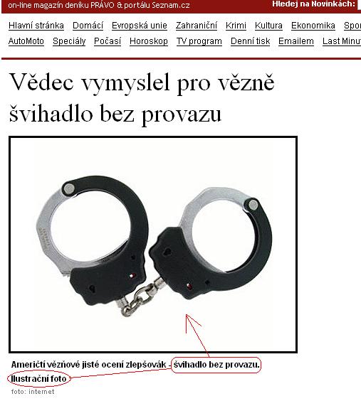 Obrázek svihadlo bez provazu