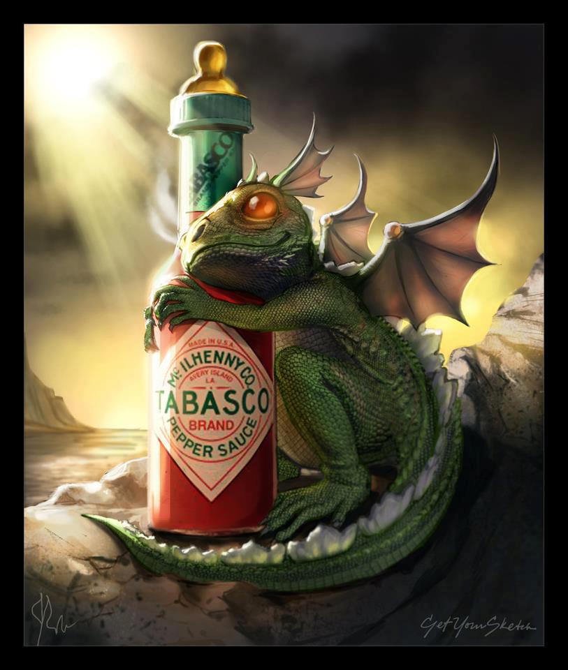 Obrázek tabasco and dragon