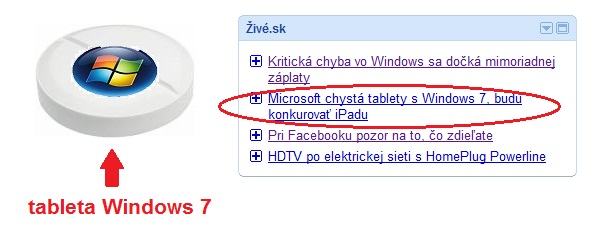 Obrázek tableta windows