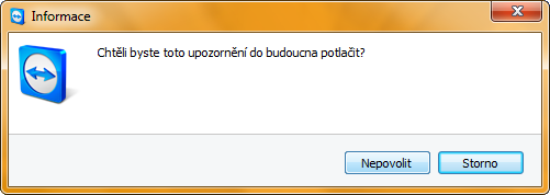 Obrázek team viewer error