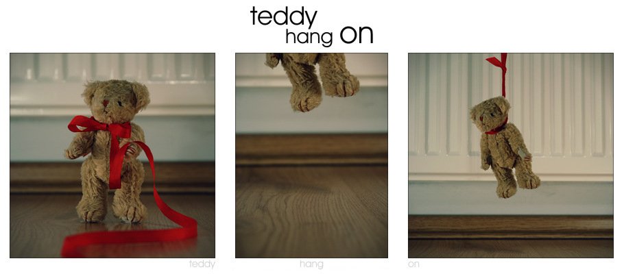 Obrázek teddy hang on