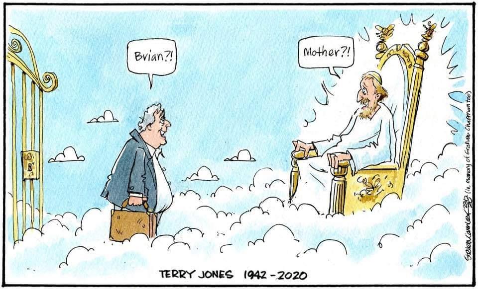 Obrázek terry jones in heaven