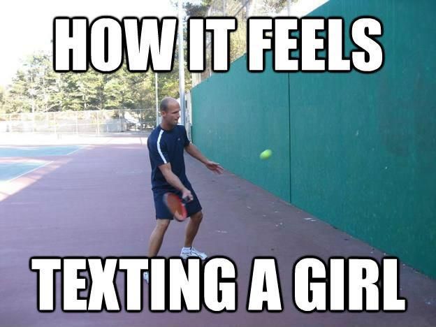Obrázek texting a girl