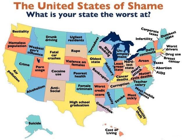 Obrázek the US of shame