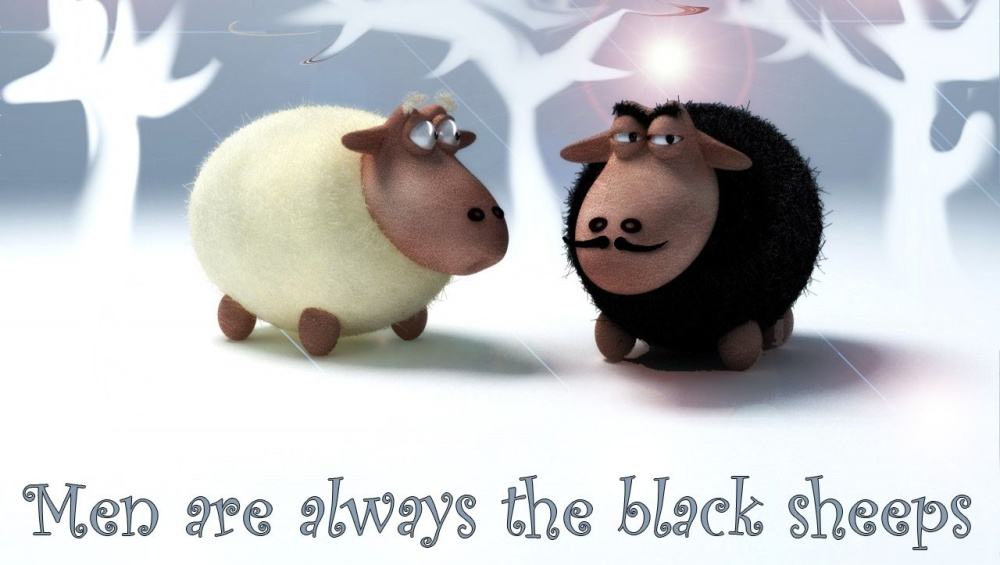 Obrázek the black sheeps