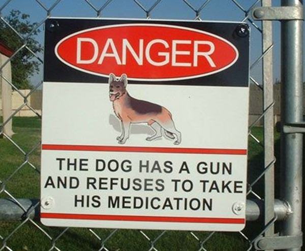 Obrázek the dog sign