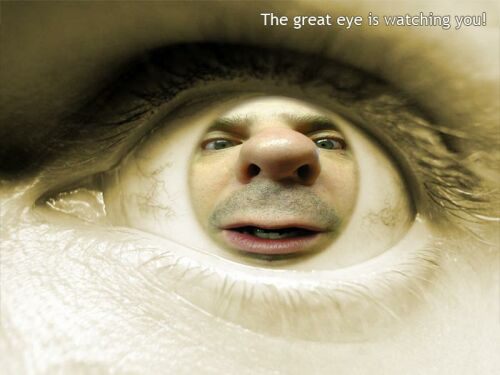 Obrázek the great EYE is watching U