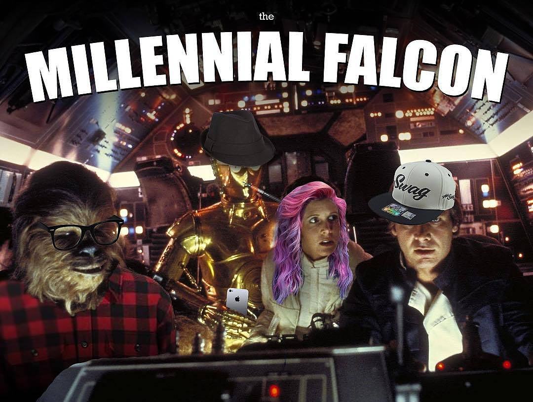 Obrázek the millennial falcon