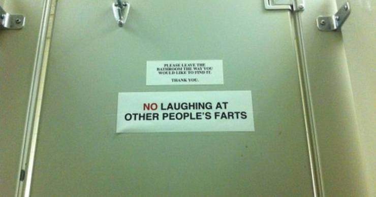 Obrázek toilet courtesy