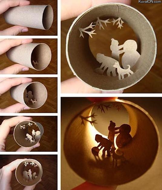 Obrázek toilet paper roll art