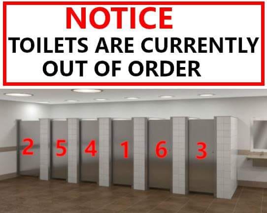 Obrázek toilets out of order