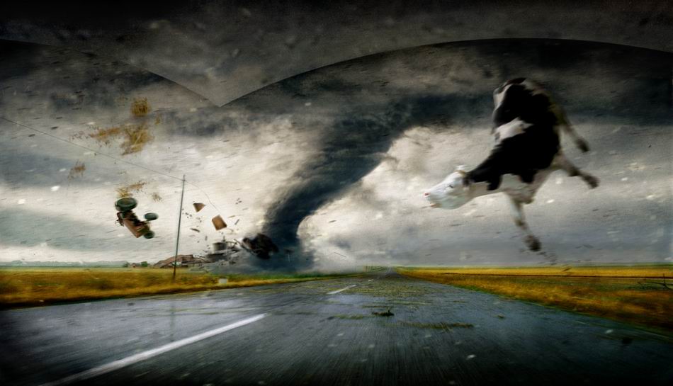 Obrázek tornado to je sila