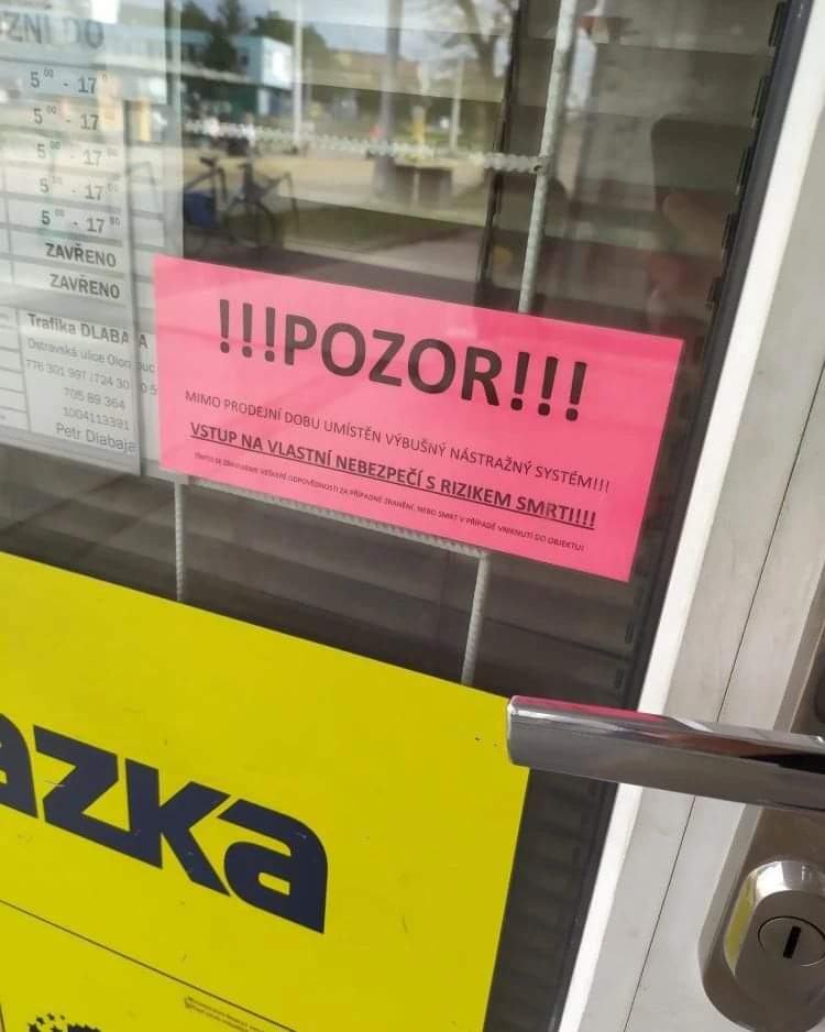 Obrázek trap detected