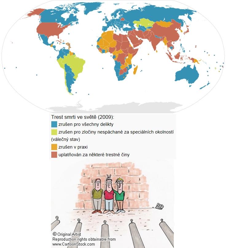 Obrázek trest smrti ve svete