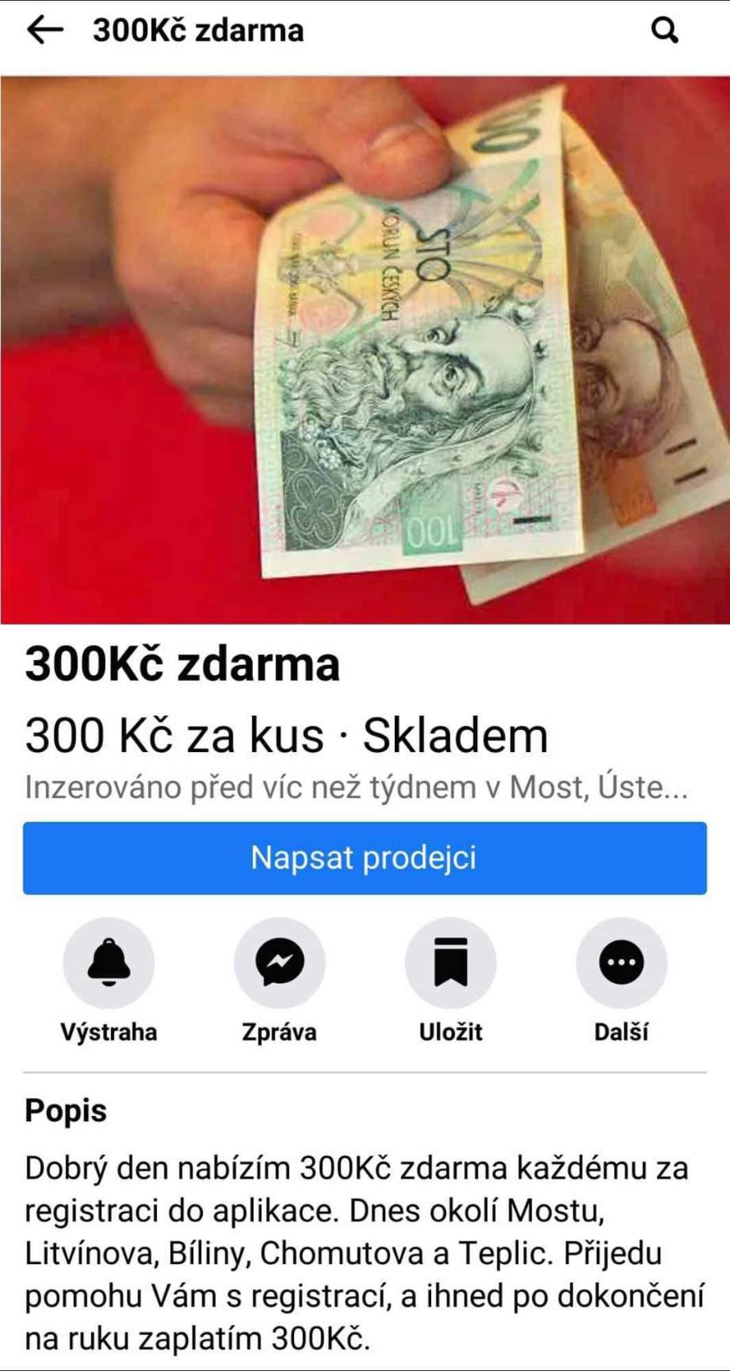 Obrázek tri kila za tri kila