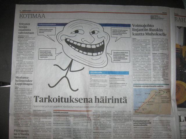 Obrázek troll newspaper