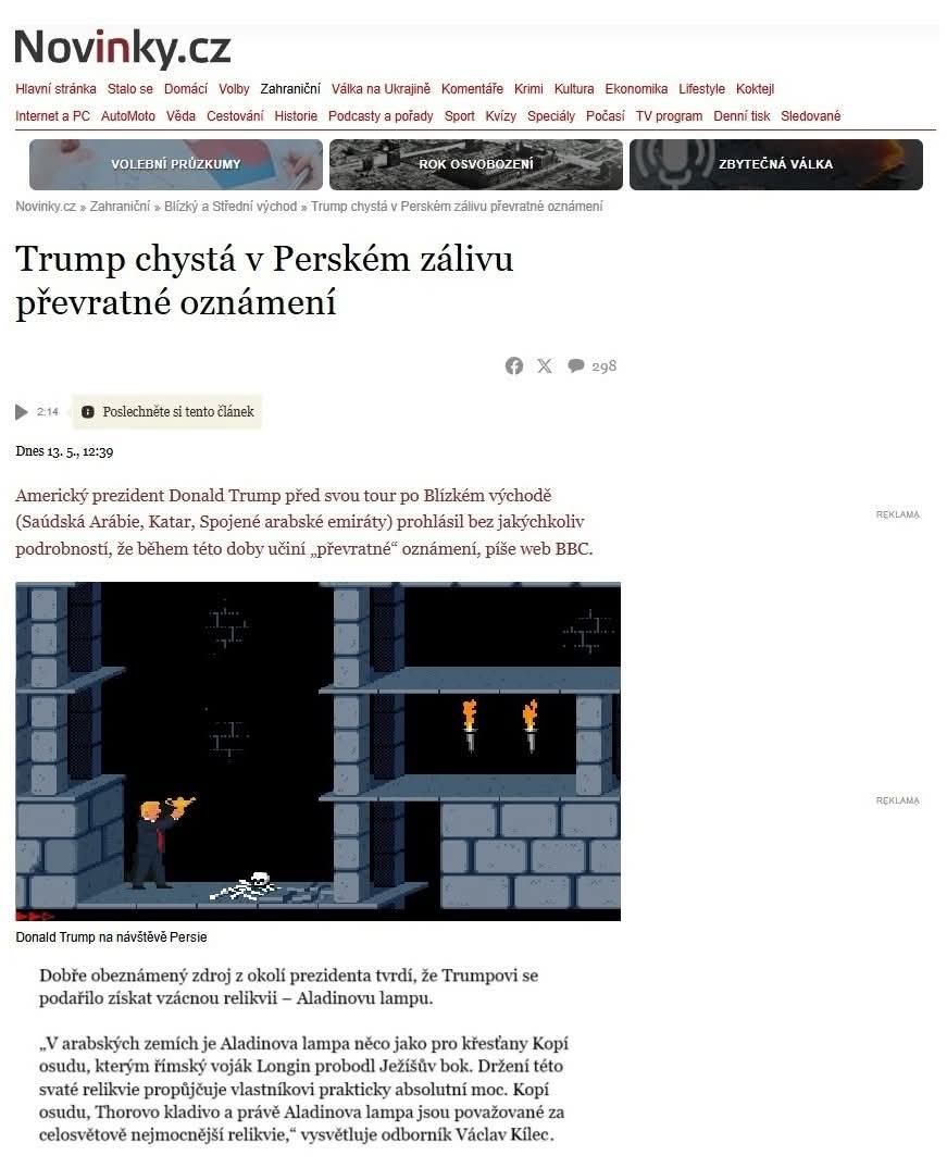 Obrázek trump of persia