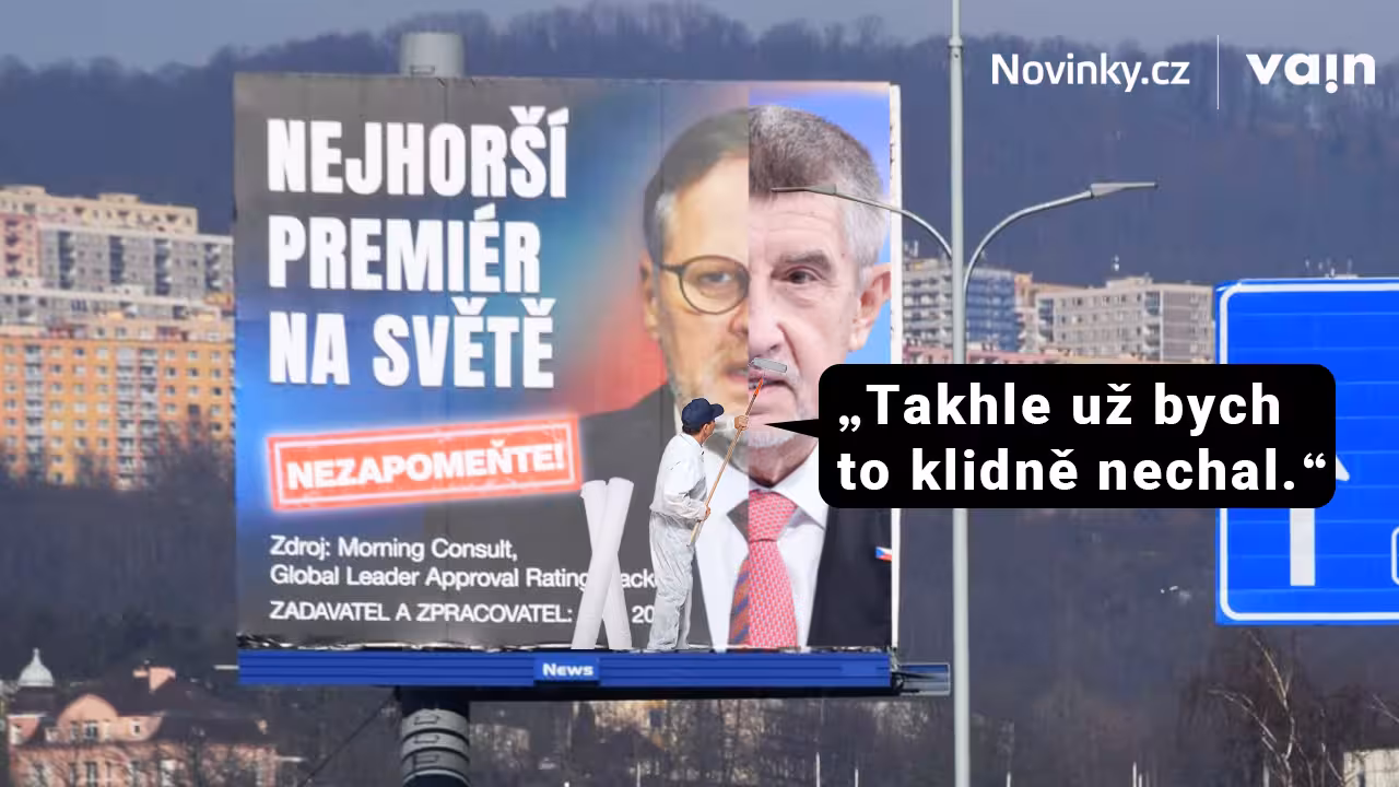 Obrázek two faced babis-fiala