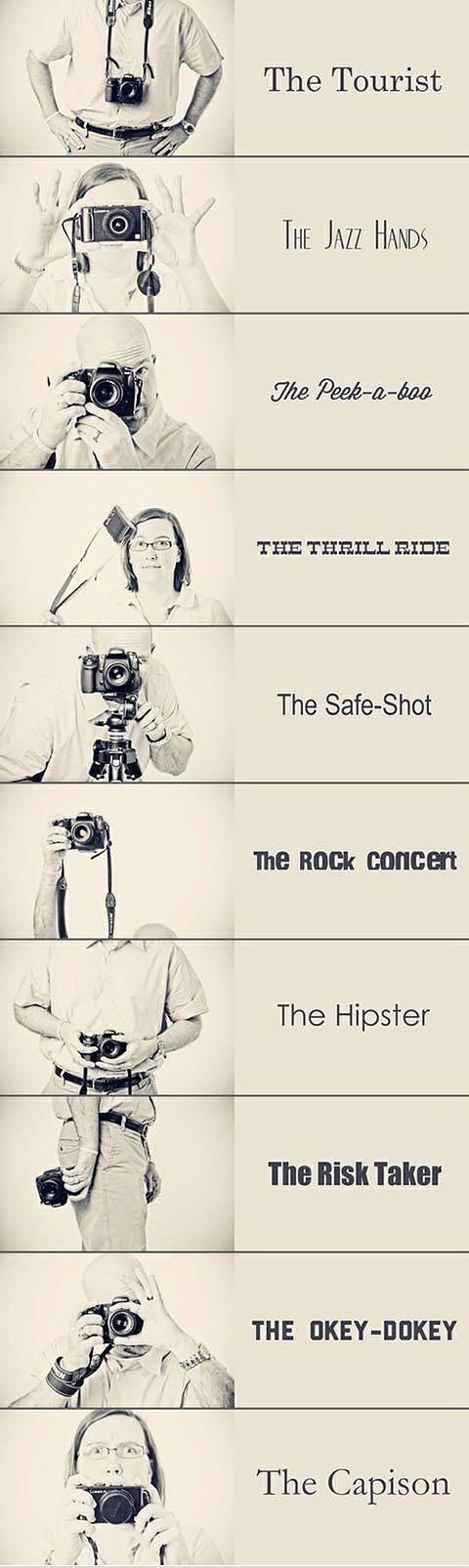 Obrázek types of photographers