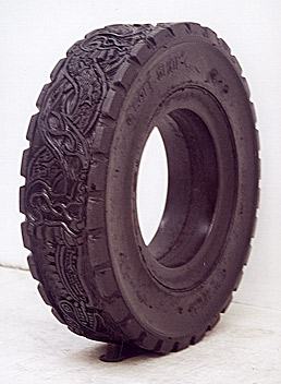 Obrázek umelecke pneu