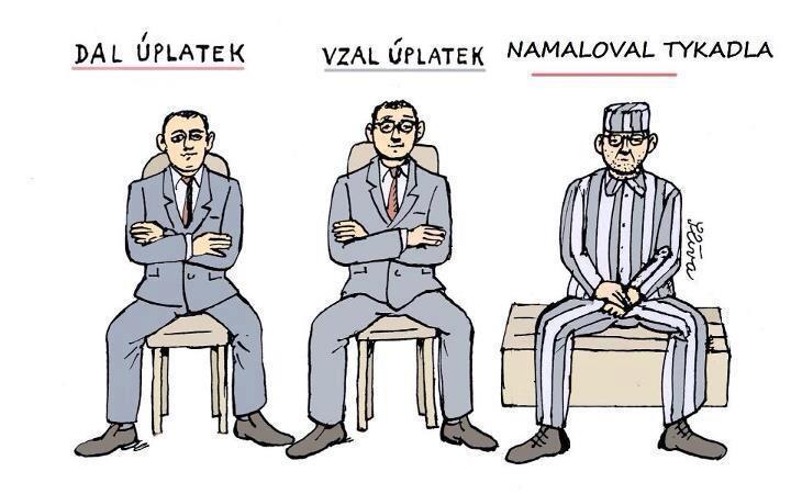 Obrázek uplatek vs tykadla
