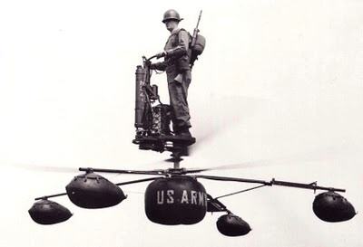 Obrázek us military aircraft that never quite made it - HZ-1 Aerocycle