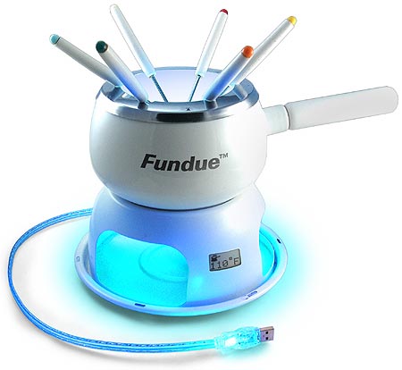 Obrázek usb powered fondue
