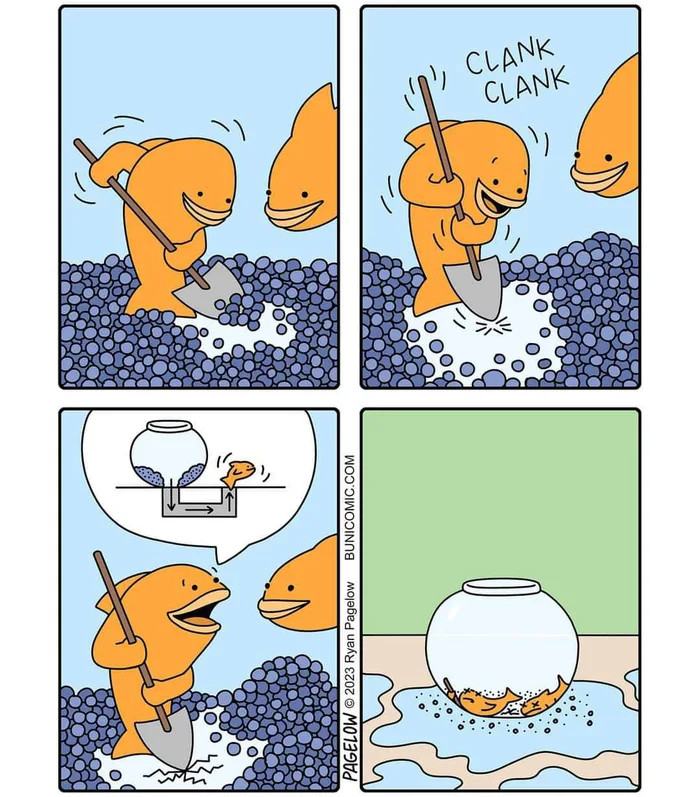 Obrázek utek ze systemu - predstava dezolatu