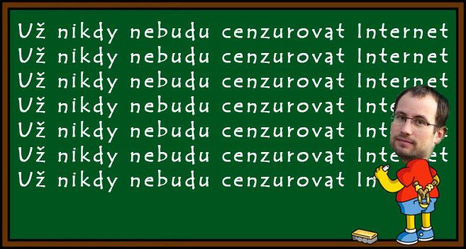 Obrázek uz nikdy nebudu cenzurovat internet