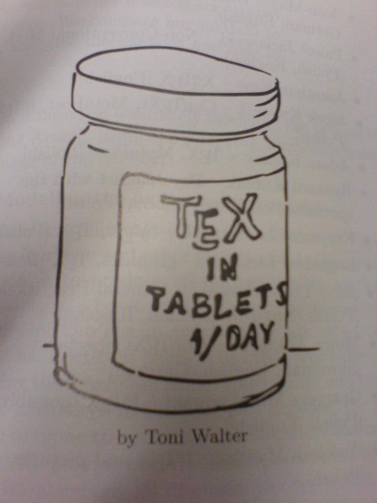 Obrázek uzitex - TeX v tabletach