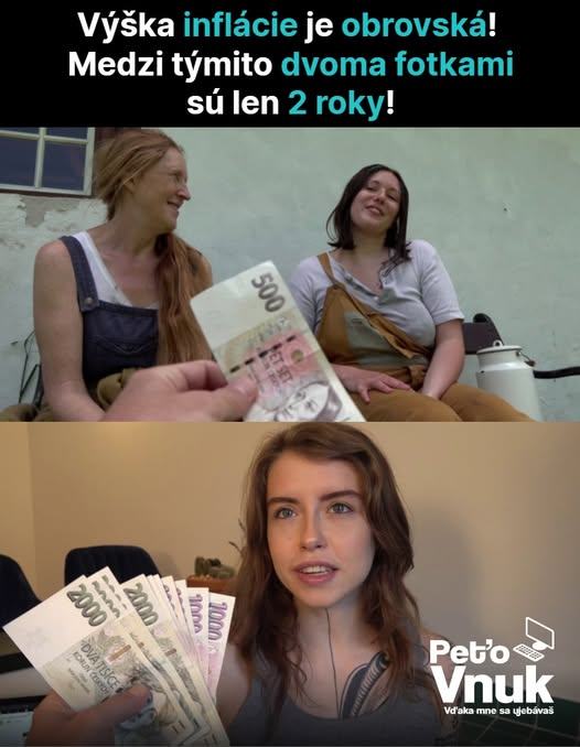 Obrázek v Cesku neni takova inflace