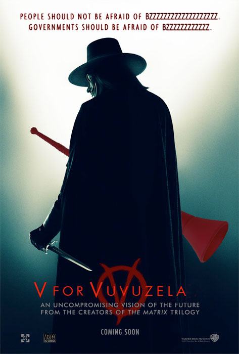 Obrázek v for vuvuzela