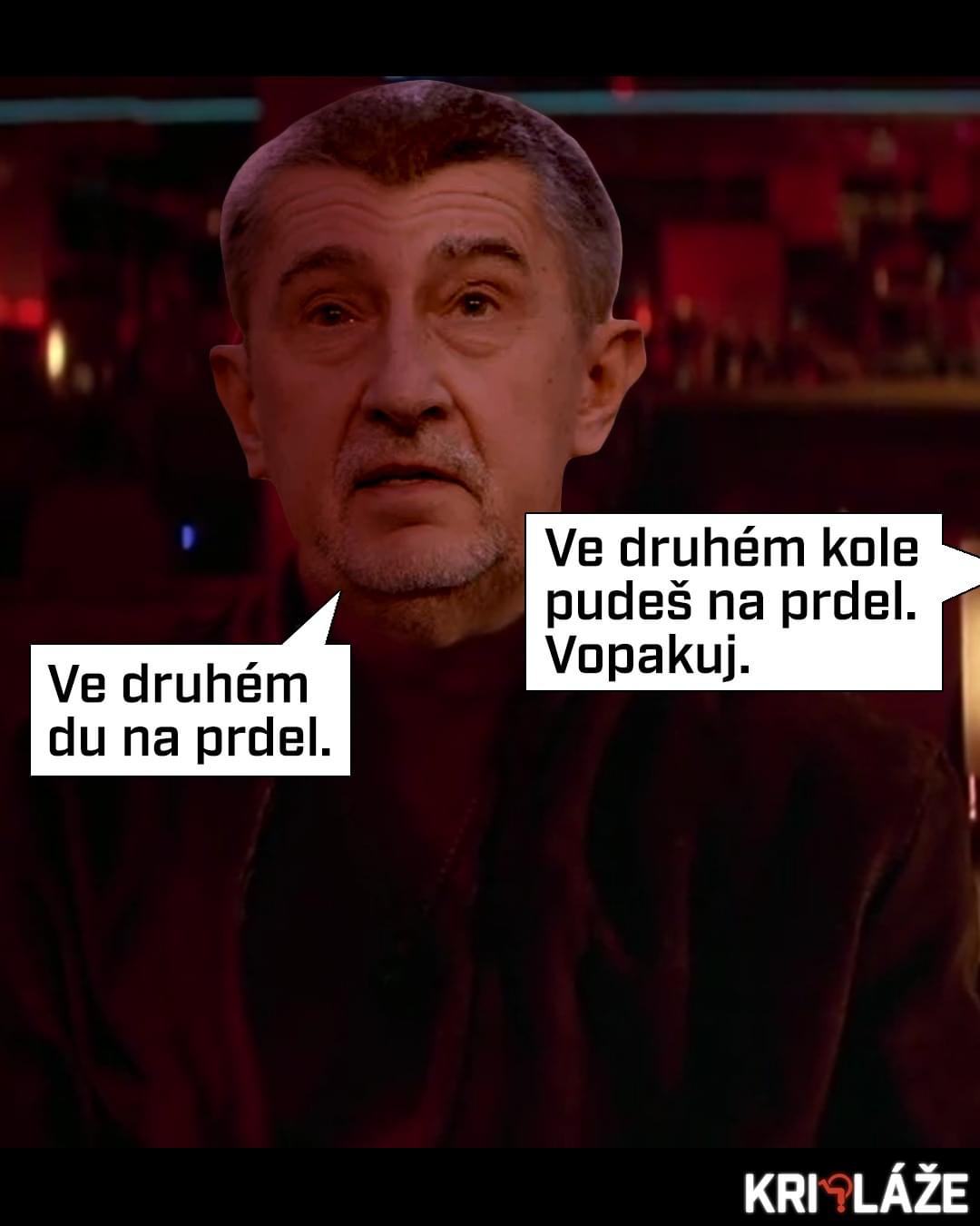 Obrázek ve druhem jdu na prdel