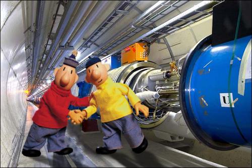 Obrázek vedci spustili LHC