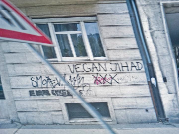 Obrázek vegan jihad