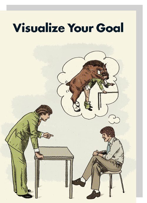Obrázek visualize your goal