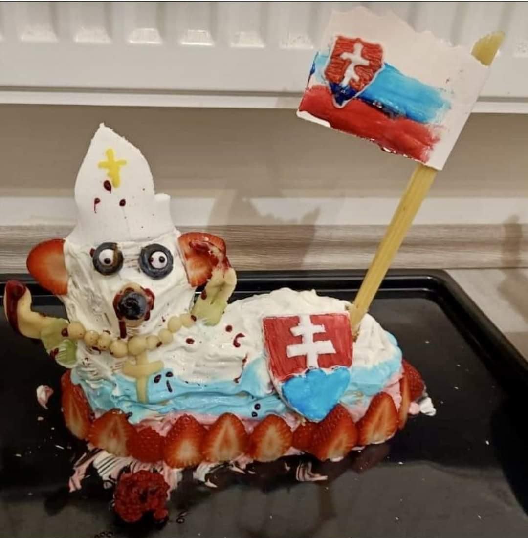 Obrázek vlajka zapichnuta v prdeli
