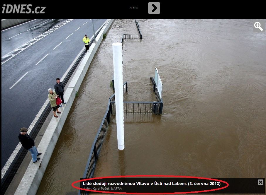 Obrázek vltava v usti