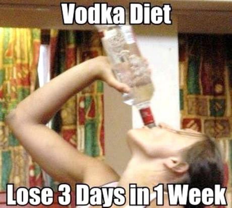 Obrázek vodka diet