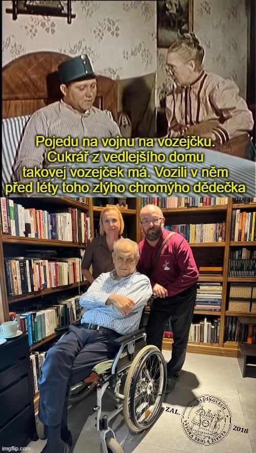 Obrázek vozik po dedovi